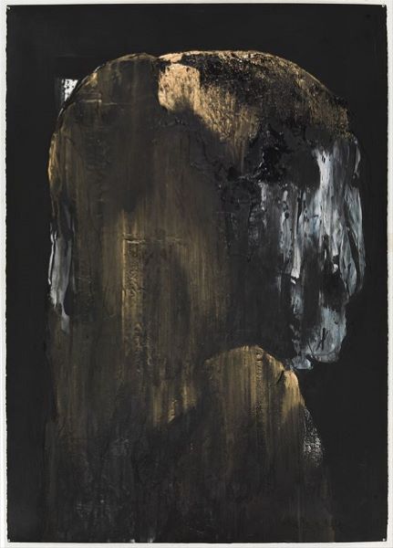 [2023] Saturn, Acrylic Ink on Paper, 100x70cm